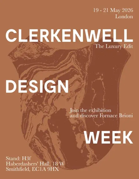 Fornace Brioni: poster Clerkenwell Design Week