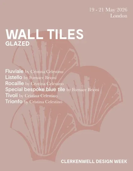 Fornace Brioni: poster Wall tiles, glazed