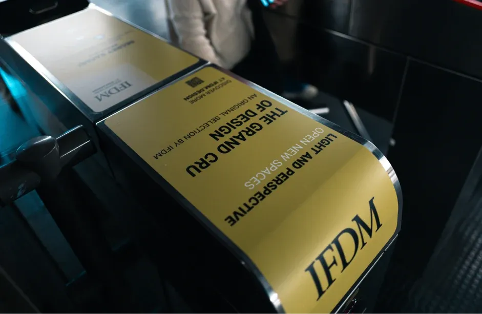 IFDM: grafica della campagna sui tornelli della metropolitana